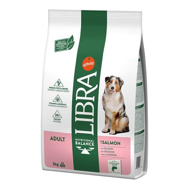 Libra - Pienso para perros adultos Libra salmón.