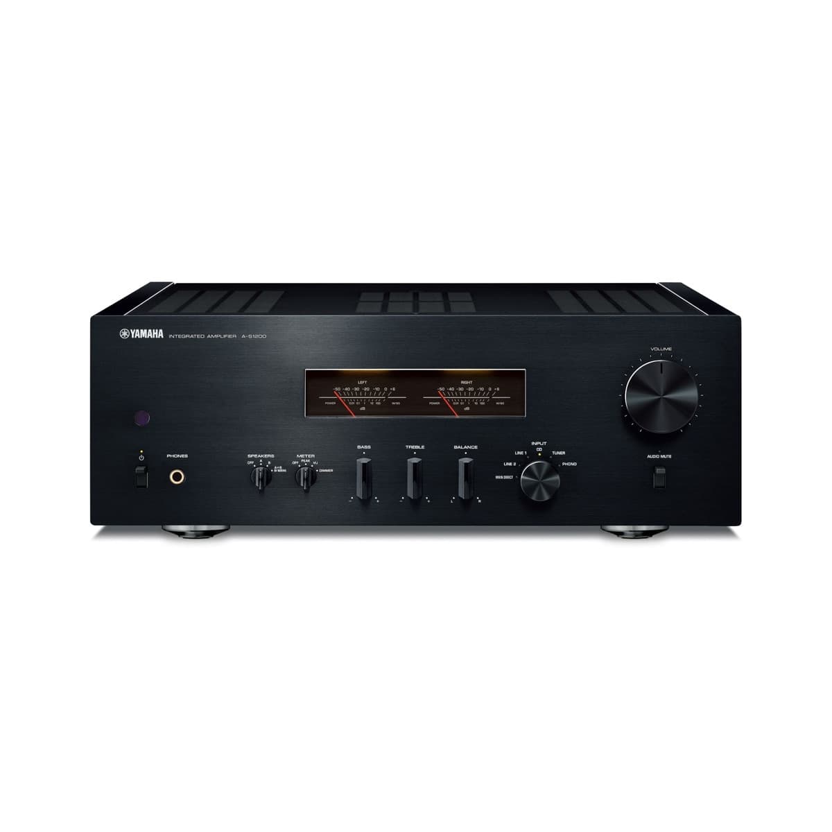Yamaha - Amplificador estéreo Yamaha A-X1200 BK-PB High -End.