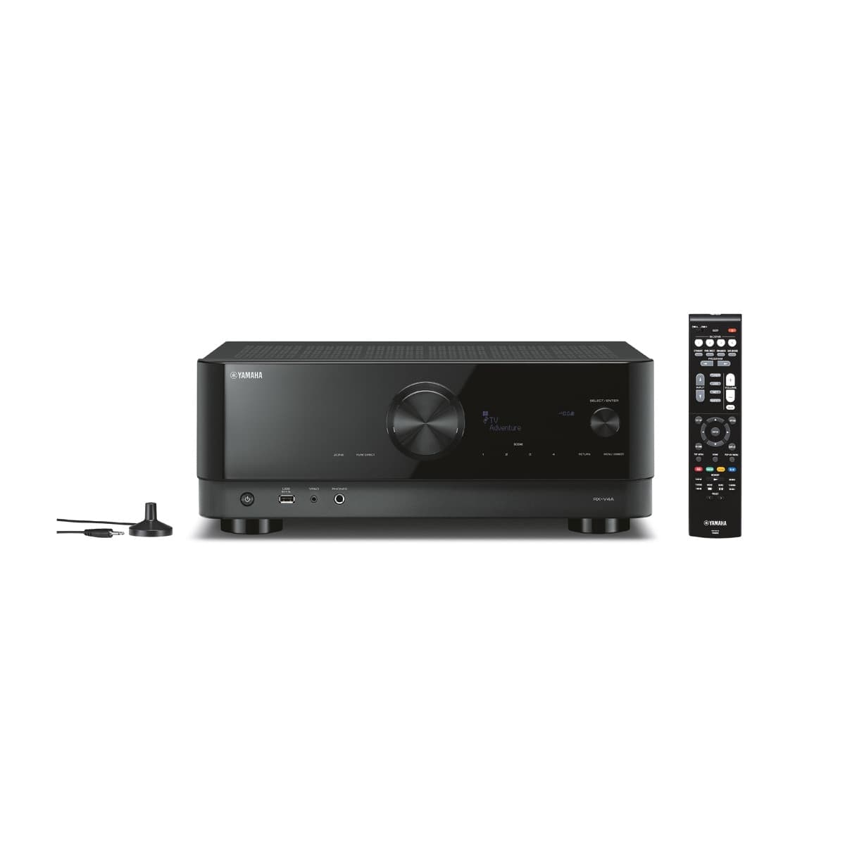 Yamaha - Receptor Yamaha RX-V4A BK A-V 5.2 con receptor Bluetooth y WiFi.
