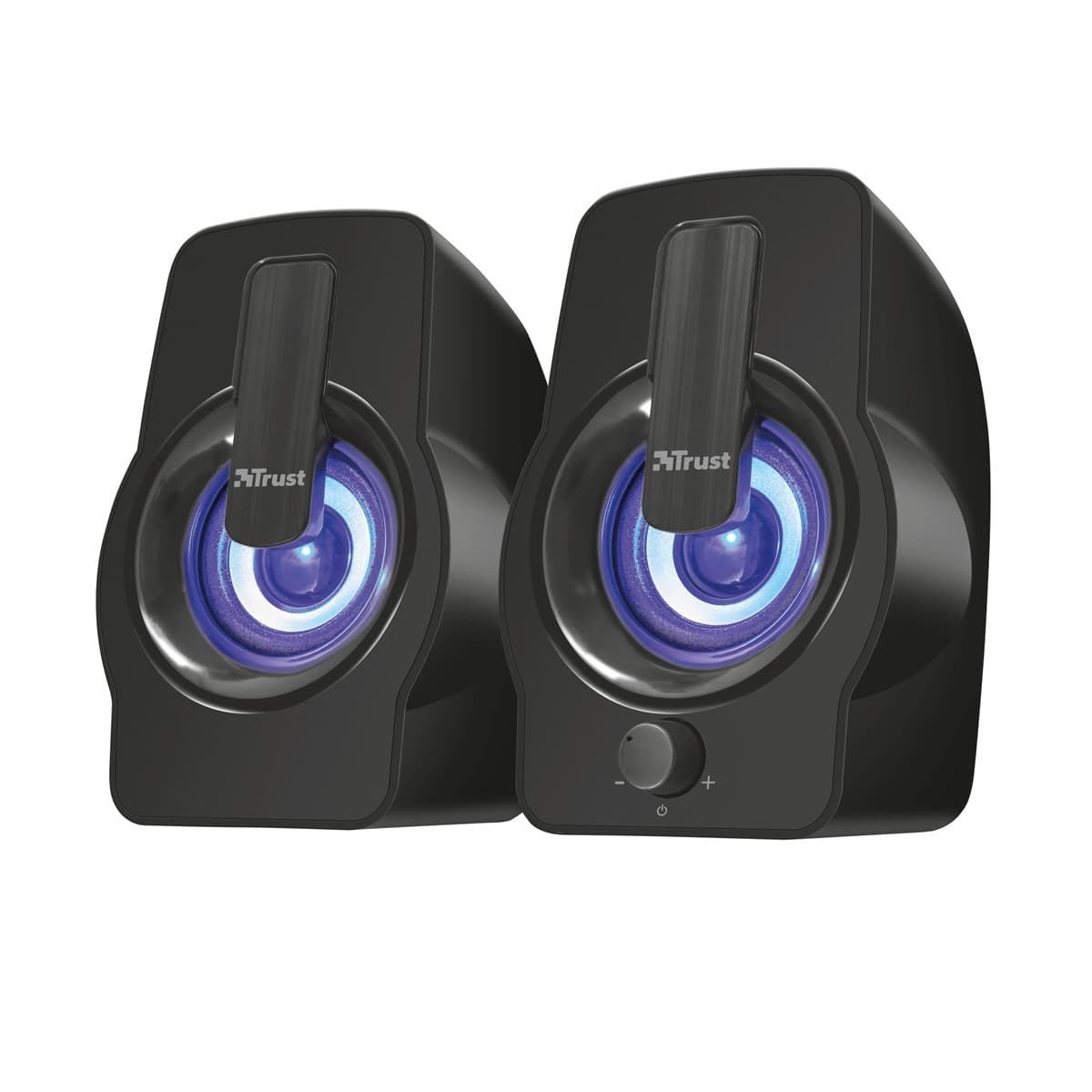 Trust - Altavoces Trust Gemi RGB Compact 2.0 con iluminación LED para PC.