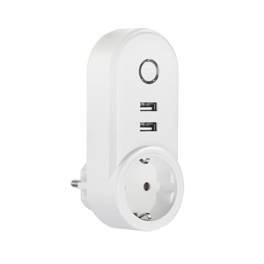 MUVIT I-O - Enchufe inteligente doble + USB. - Image 2