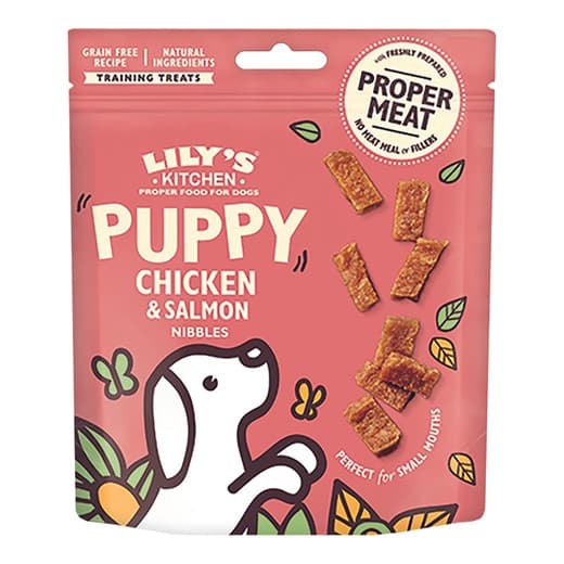 Lily's Kitchen - Snack para perros cachorros Lily's Kitchen Nibbles grain free pollo y salmón 70 g. - Image 2