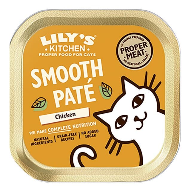 Lily's Kitchen - Comida húmeda para gatos adultos Lily's Kitchen Smooth paté pollo 85 g.