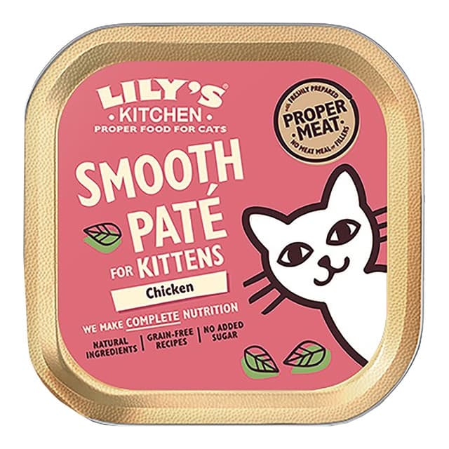 Lily's Kitchen - Comida húmeda para gatitos Lily's Kitchen Smooth paté pollo 85 g.