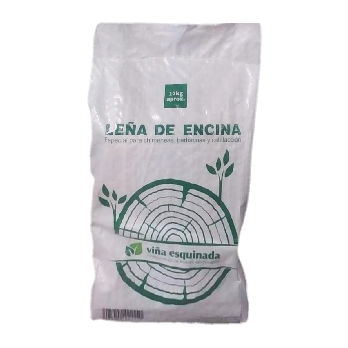 Viña esquinada - Saco de leña de encina 26 l.