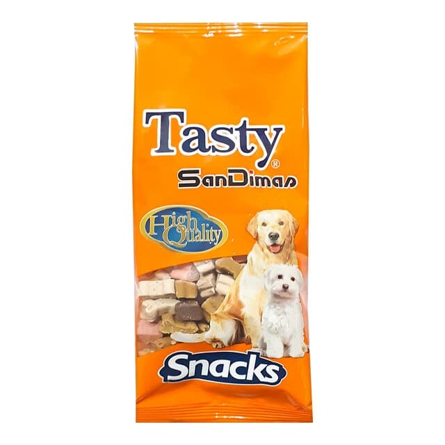 Tasty - Snack para perros adultos razas pequeñas Tasty ToyMix 60 g.