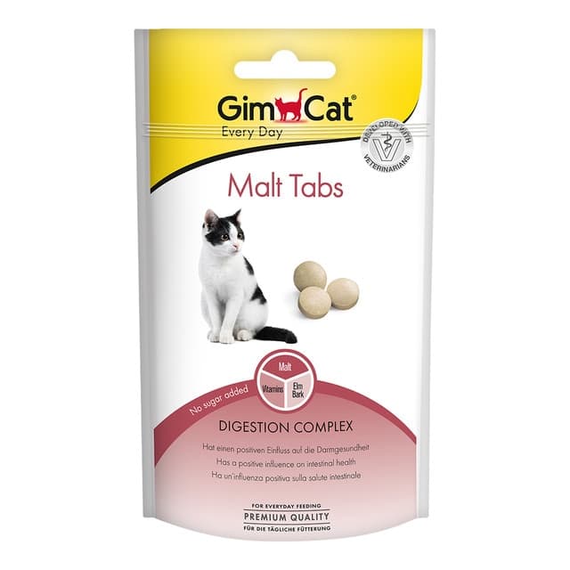 GimCat - Bocaditos de malta para gatos malt tabs Gimcat.