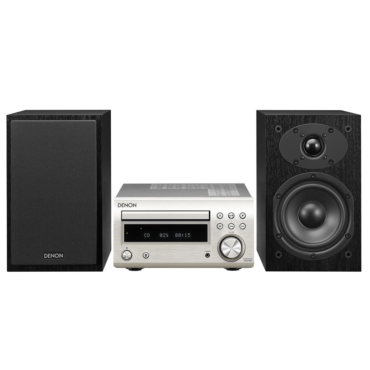 Denon - Microcadena Denon DM-41 DAB SILVER-BLACK.
