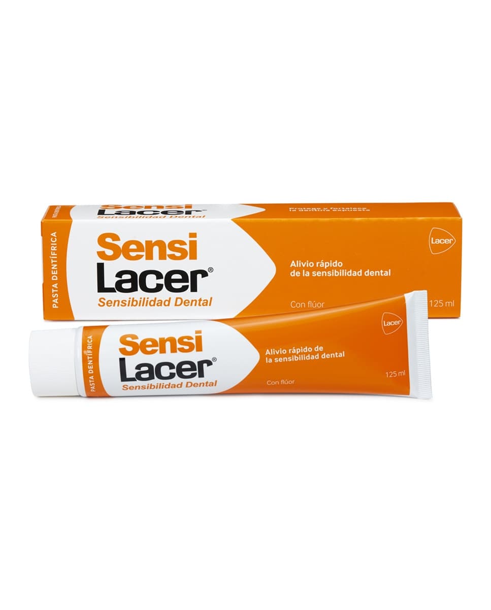 Lacer - Pasta Dentífrica 125 ml Laminado Sensilacer.