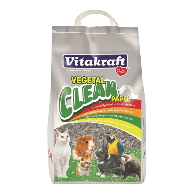 Vitakraft - Lecho para mascotas Vitakraft Vegetal Clean Papel. - Image 1
