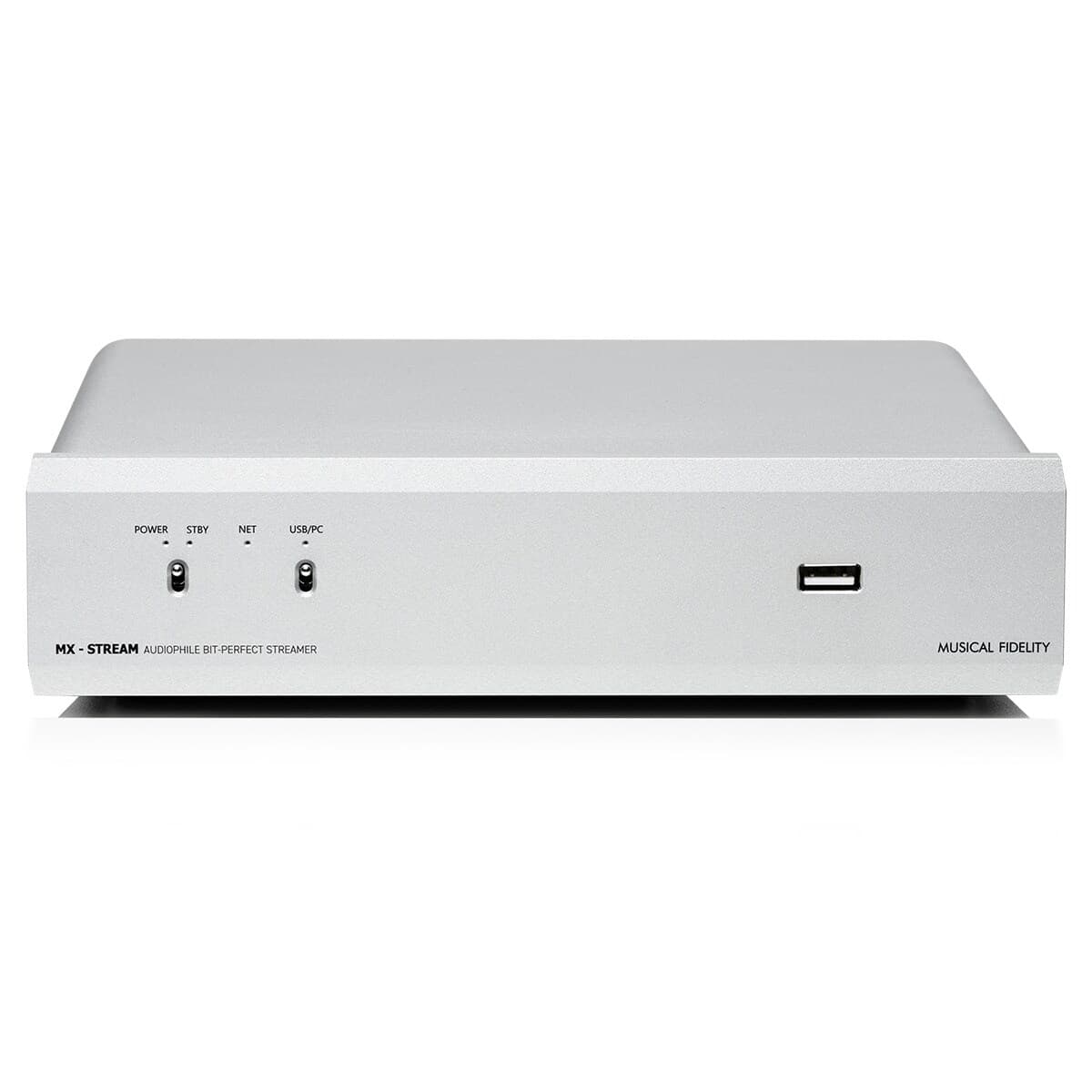Musical Fidelity - Reproductor en red Musical Fidelity MX Streamer plata.