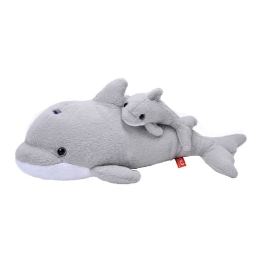 WILD REPUBLIC - Peluche Mamá y Bebé delfines Wild Republic. - Image 2