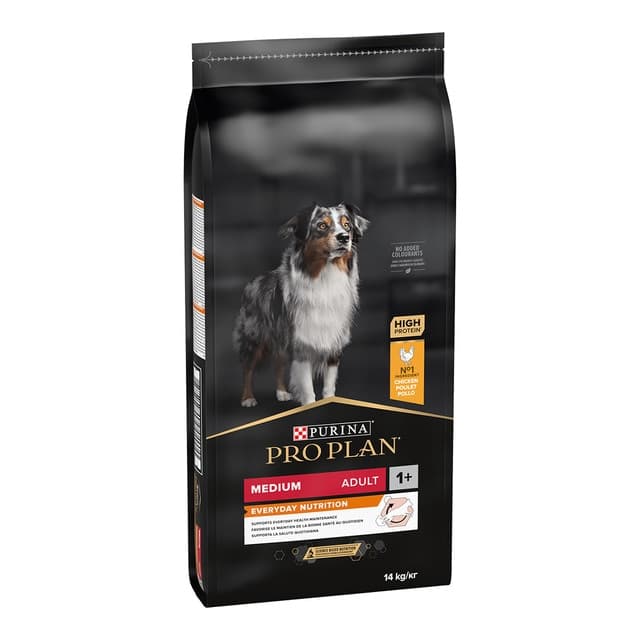Purina Pro Plan - Pienso para perros adultos medianos Purina Pro Plan Everyday Nutrition pollo.