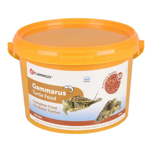 Flamingo - Comida para tortugas acuáticas Flamingo gammarus 3 L.