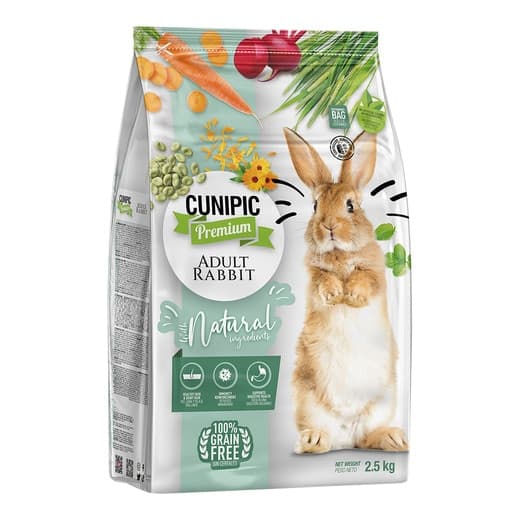Cunipic - Pienso para conejos adultos Cunipic Premium Natural grain free 2,5 kg. - Image 2