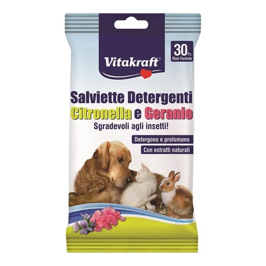 Vitakraft - Toallitas higiénicas Vitakraft para perros, gatos y roedores 30 uds. - Image 2