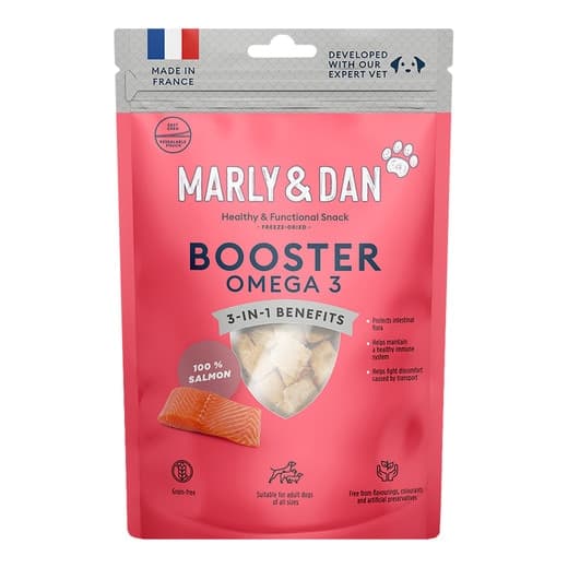 Marly & Dan - Snack para perros adultos Marly & Dan salmón liofilizado 50 g. - Image 2