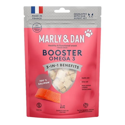 Marly & Dan - Snack para gatos adultos Marly & Dan liofilizado salmón 40 g. - Image 2
