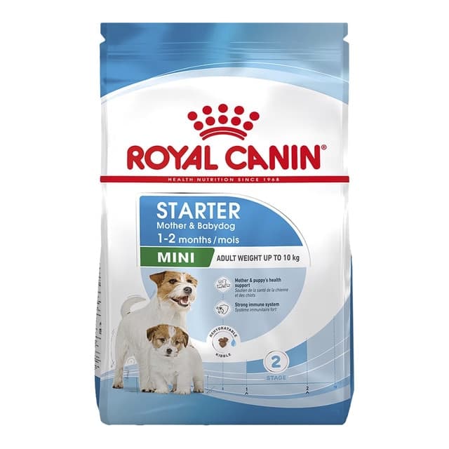 Royal Canin - Pienso para hembras gestantes, lactantes y cachorros Mini Royal Canin Starter Mother & Babydog.