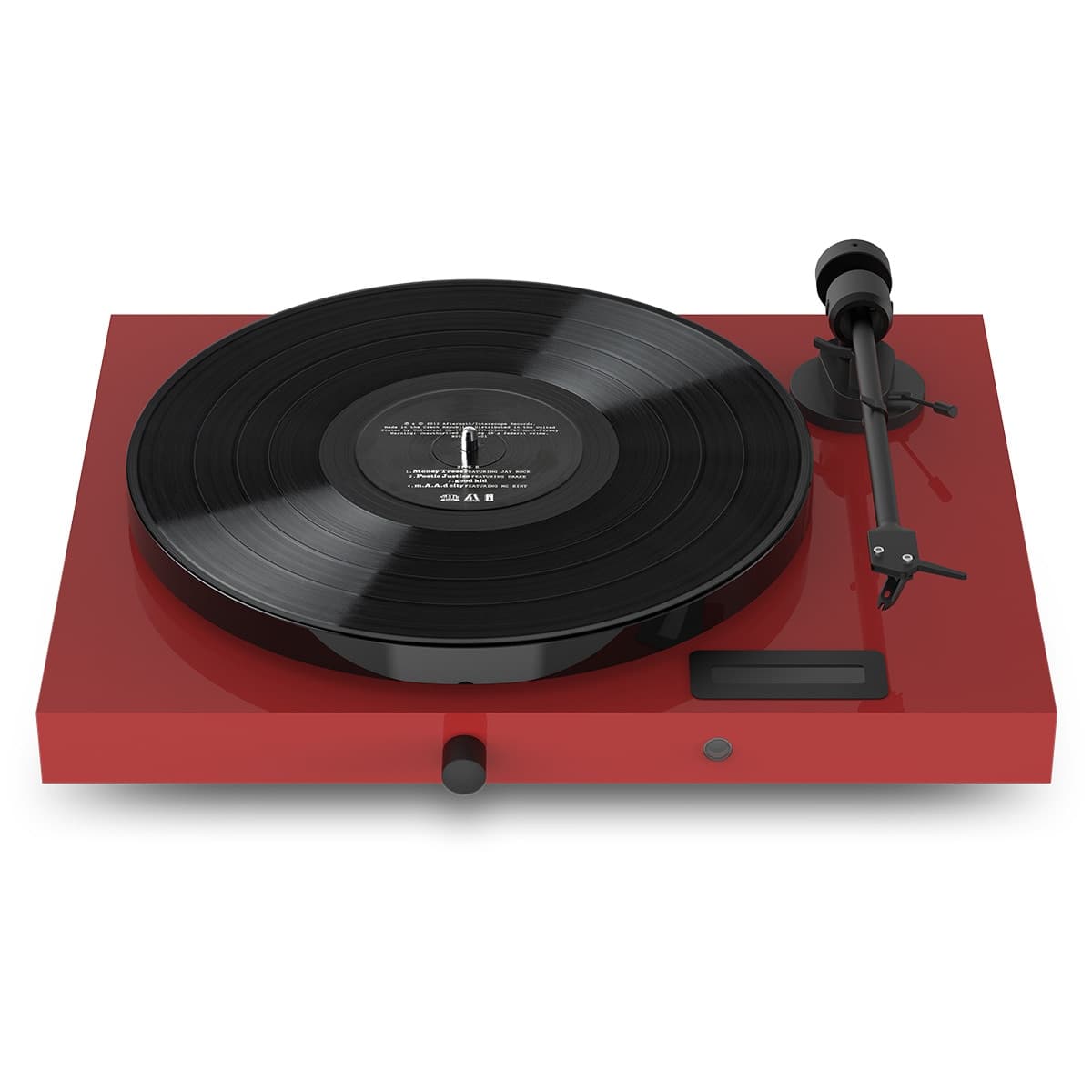 Pro-Ject - Giradiscos autoamplificado Pro-Ject Juke Box E1 rojo lacado.