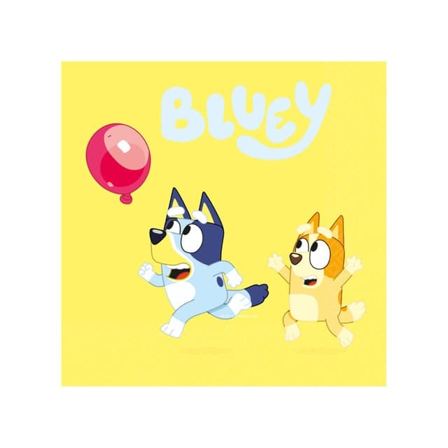 Liragram - 16 Servilletas 33x33 cm Bluey Liragram. - Image 1