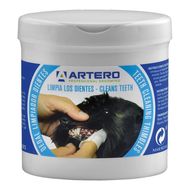 Artero - Dedales limpiadores de dientes Artero para perros 50 uds.. - Image 1