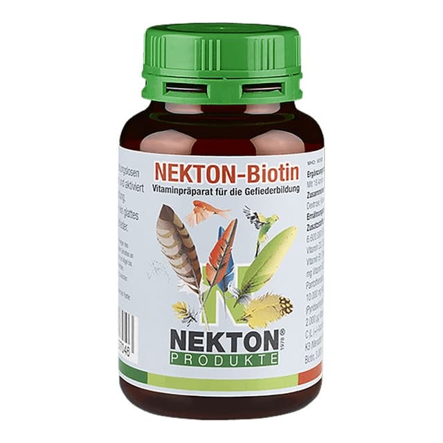 Nekton - Suplemento alimenticio para pájaros Nekton Biotin 75 g.