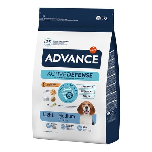 Advance - Pienso para perros adultos Advance Medium Light pollo y arroz. - Image 2