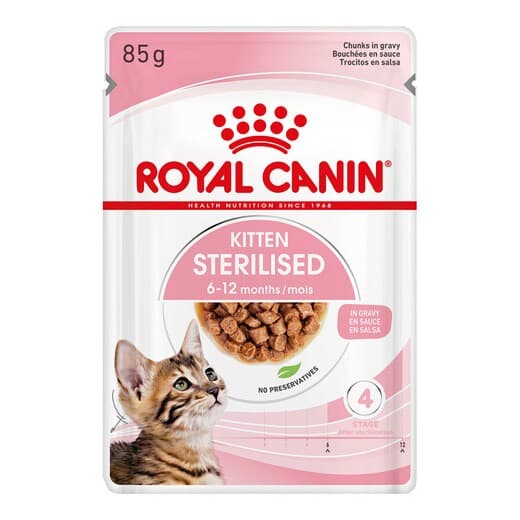 Royal Canin - Comida húmeda para gatitos esterilizados Royal Canin en salsa 85 g. - Image 2