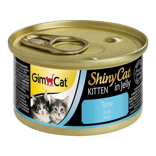 GimCat - Comida húmeda para gatitos Gimcat Shiny atún en gelatina 70 g. - Image 2