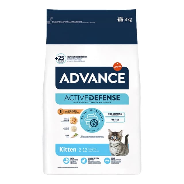 Advance - Pienso para gatitos Advance pollo y arroz. - Image 1