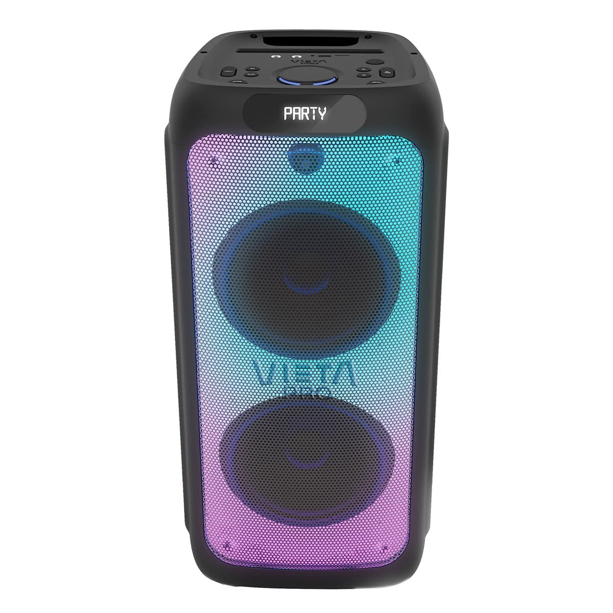 Vieta Pro - Altavoz Alta Potencia Vieta Pro Party 22, Bluetooth, batería larga duración y luces LED.