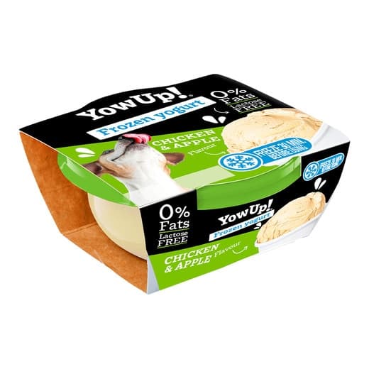 Yow Up - Yogur helado para perros y gatos Yow Up pollo y manzana 110 g. - Image 2