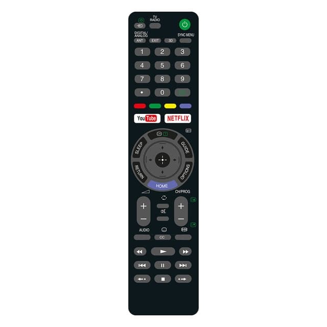 Inves - Mando a distancia universal Inves RM-1370 para televisores Sony LCD-LED Smart TV. - Image 1