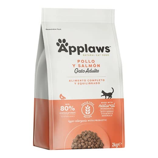 Applaws - Pienso para gatos adultos Applaws pollo y salmón 2 kg. - Image 2