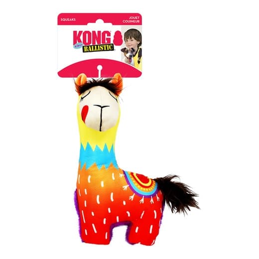 Kong - Juguete Kong para perros peluche llama Ballistic Vibez. - Image 2