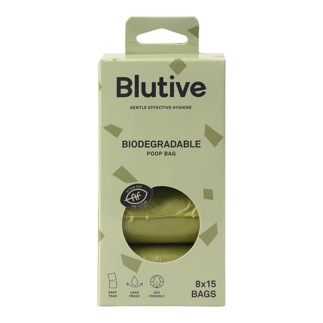 Blutive - Bolsas higiénicas Blutive biodegradables 8 rollos.