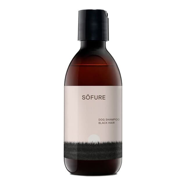 Söfure - Champú Söfure para perros pelo negro.