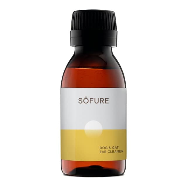 Söfure - Limpiador de oídos Söfure para perros y gatos 100 ml.