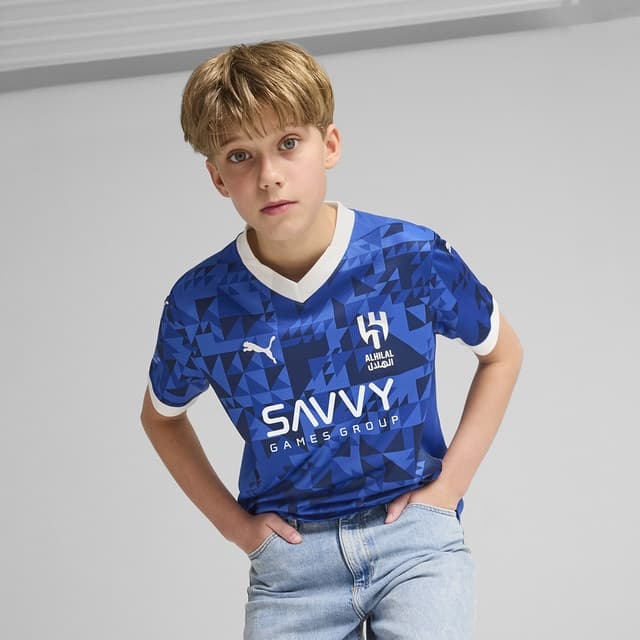 Puma - Camiseta de niños 1º equipación Al Hilal 2024-2025 Neymar Jr Replica Puma. - Image 1