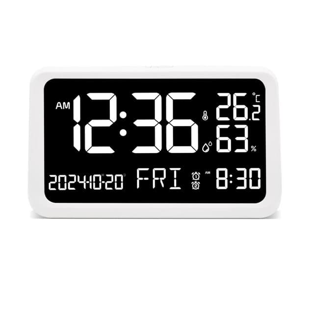 Inves - Reloj despertador Inves HX-8316 con batería o CA.