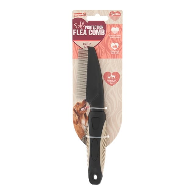 Rosewood - Peine antipulgas Rosewood para perros y gatos.
