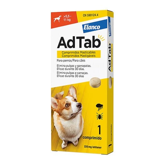 Elanco - AdTab 225 mg - Chewable tablet. - Image 2