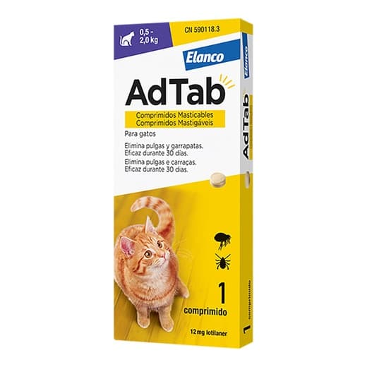Elanco - AdTab 12 mg - Chewable tablet. - Image 2