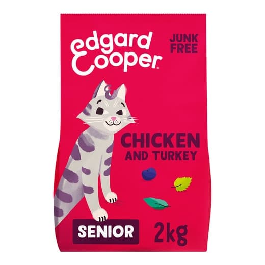 Edgard & Cooper - Pienso para gatos sénior Edgard & Cooper pollo y pavo sin cereales 2 kg. - Image 2
