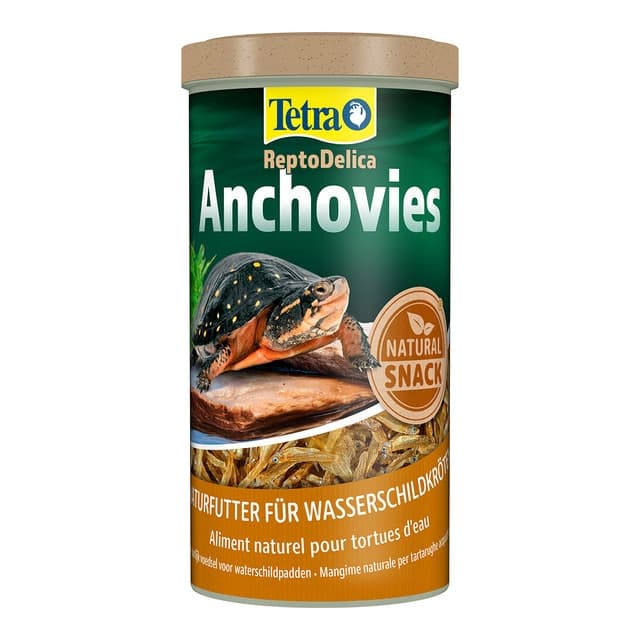 Tetra - Comida para tortugas acuáticas Tetra anchoas.