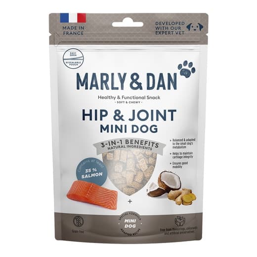 Marly & Dan - Snack para perros adultos minis Marly & Dan articulaciones salmón 50 g. - Image 2