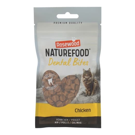 Rosewood - Snacks para gatos adultos dental bites Rosewood pollo 50 g. - Image 2