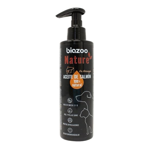 Biazoo - Suplemento para perros y gatos Biazoo aceite de salmón 200 ml. - Image 2