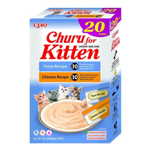 Churu - Snack para gatitos Churu pollo y atún 20 x 14 g. - Image 2